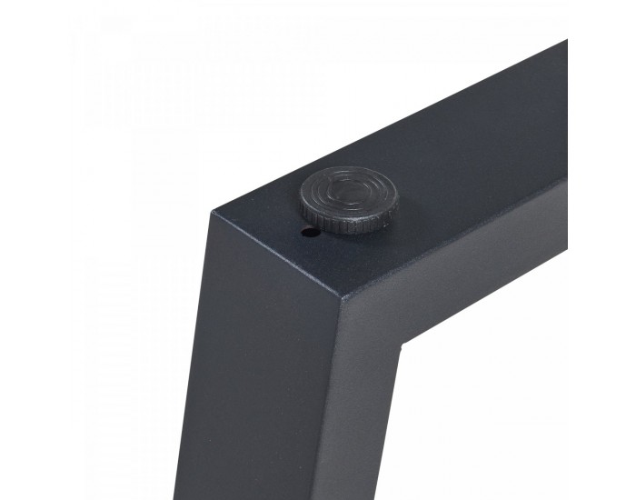 Комплект рамки за маса от 2 бр. Lalling 43x25/40 см черни []