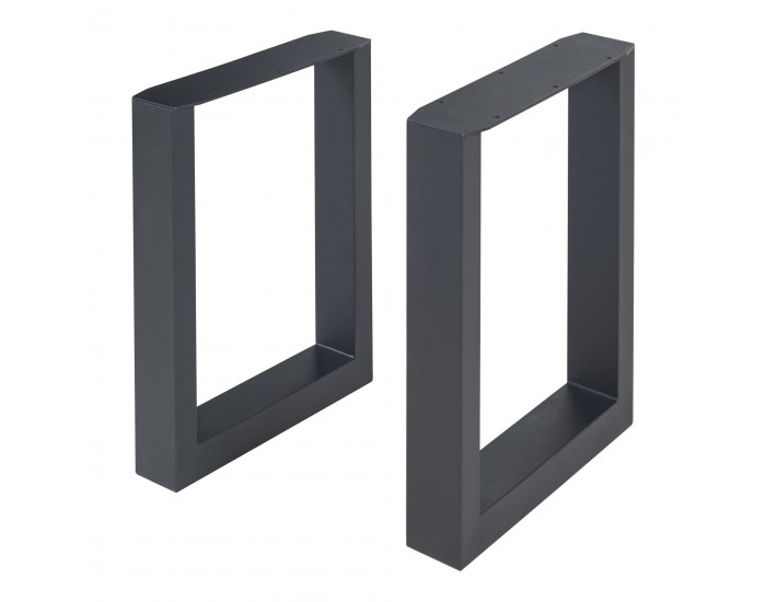 Комплект рамки за маса от 2 стоманени Makers 43x30 см черни []