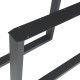 Комплект рамки за маса от 2 броя Makers стомана 72x100 см черен []