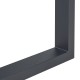 Комплект рамки за маса от 2 стоманени Makers 40x64 см черни []