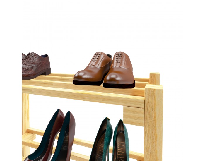 Поставка за обувки Keuruu 60x60x25 см []