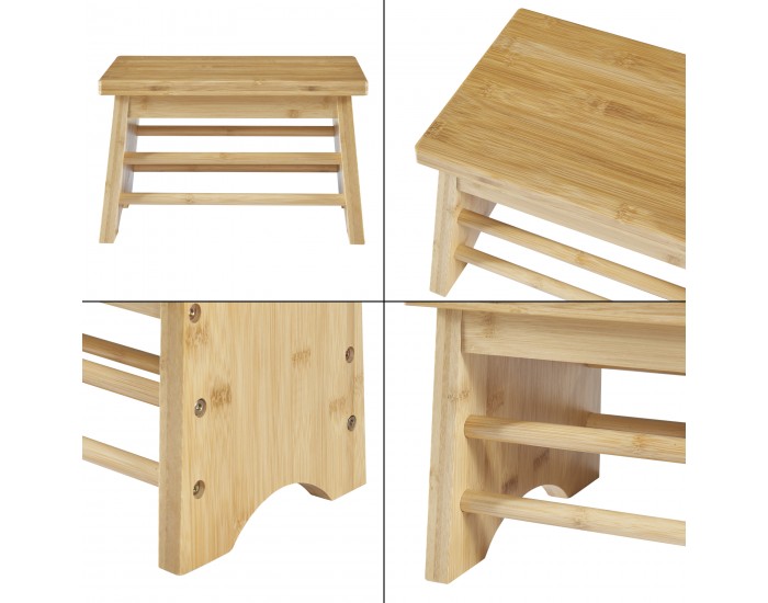 Табуретка Ryslinge до 100 кг бамбук []