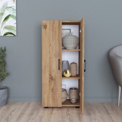 Страничен шкаф Åsnes 108x49x32см дъб [] - Sonata G