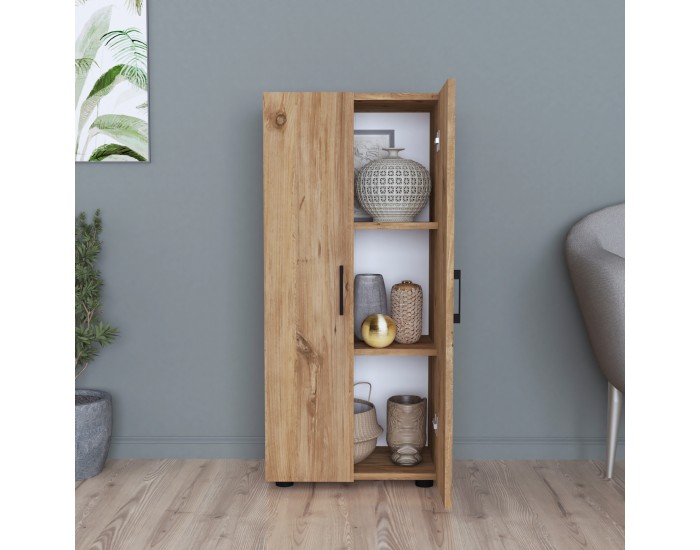 Страничен шкаф Åsnes 108x49x32см дъб []