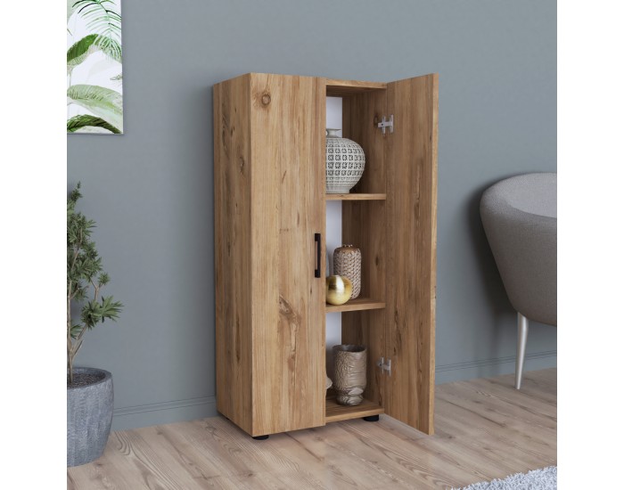 Страничен шкаф Åsnes 108x49x32см дъб []