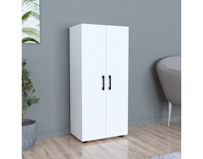 Страничен шкаф Åsnes 108x49x32см бял []