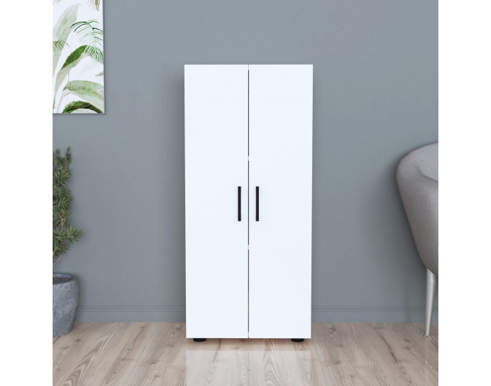 Страничен шкаф Åsnes 108x49x32см бял []