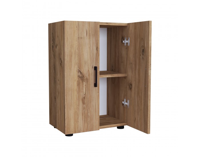 Страничен шкаф Åsnes 74x49x32см дъб []