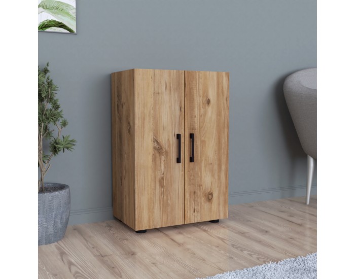Страничен шкаф Åsnes 74x49x32см дъб []