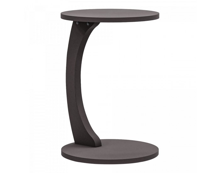 Помощна маса Holeby 56 x Ø 38 cm сива []