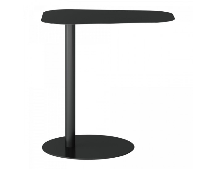 Помощна маса Nastätten 50x50x38 см черна, мат []