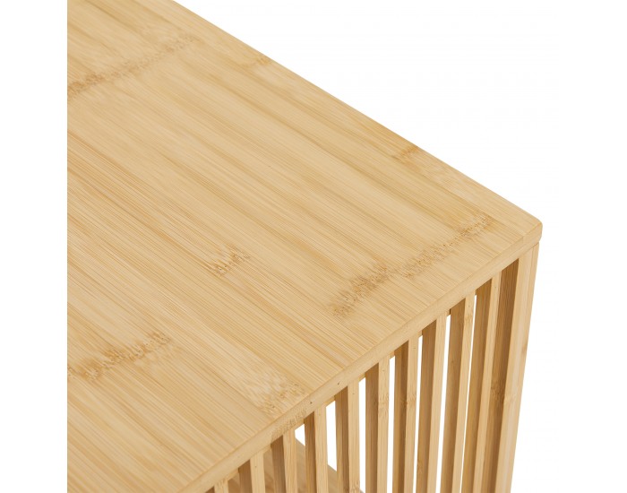 Помощна маса Varde 50x39x33 см естествен бамбук []