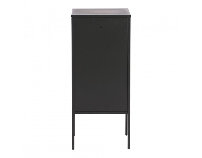 Комплект нощни шкафчета Hausjärvi от 2 бр., 82x35x35 см, стомана, черни []