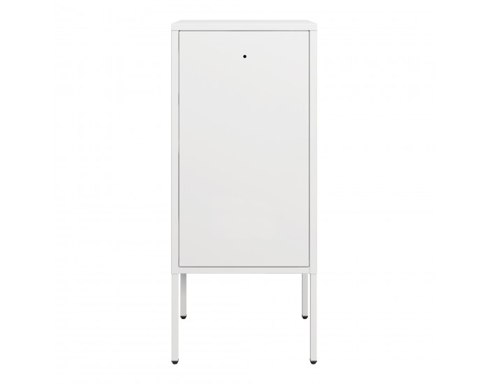 Комплект нощни шкафчета Hausjärvi от 2 бр., 82x35x35 см, стомана, бяло []