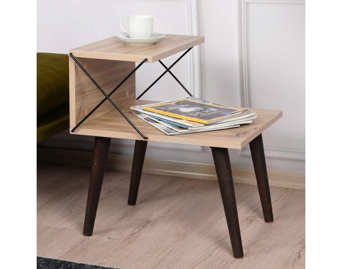 Помощна маса Bergen 50x40x55cm вид дърво []