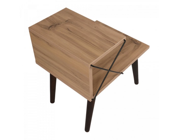 Помощна маса Bergen 50x40x55cm вид дърво []