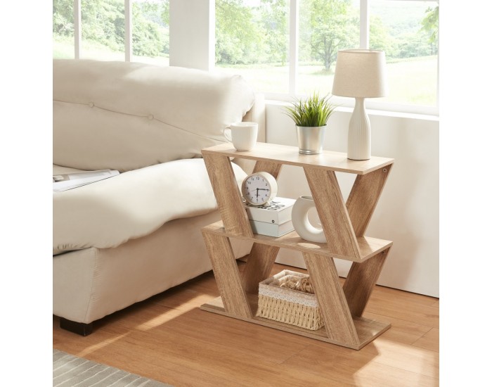 Помощна масичка Nome 60x22x57cm вид дъб []