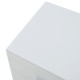 Нощно шкафче Aurdal 66x37x34,5 см бяло, гланц []
