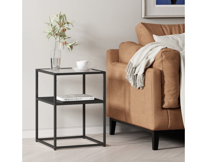 Помощна маса Solund 55x40x40 см черна, мат []