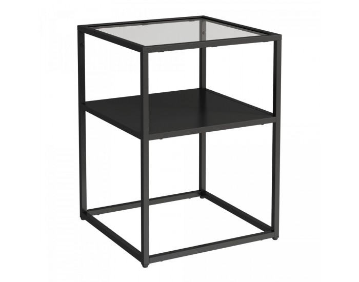 Помощна маса Solund 55x40x40 см черна, мат []