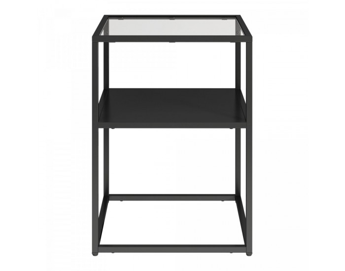 Помощна маса Solund 55x40x40 см черна, мат []