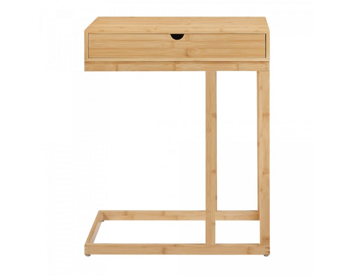 Маса за лаптоп Kåfjord с чекмедже от бамбук []