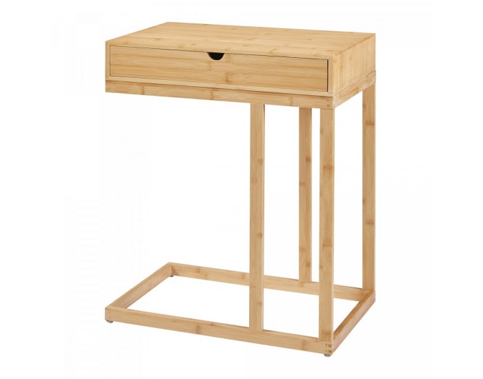 Маса за лаптоп Kåfjord с чекмедже от бамбук []