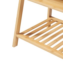 Нощно шкафче Håbo 50x45x36 см бамбук [] - Холни маси