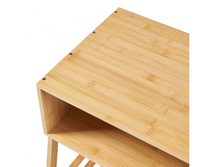 Нощно шкафче Håbo 50x45x36 см бамбук []