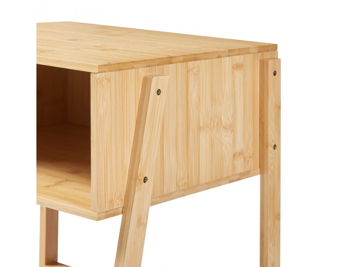 Нощно шкафче Håbo 50x45x36 см бамбук []