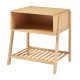 Нощно шкафче Håbo 50x45x36 см бамбук []