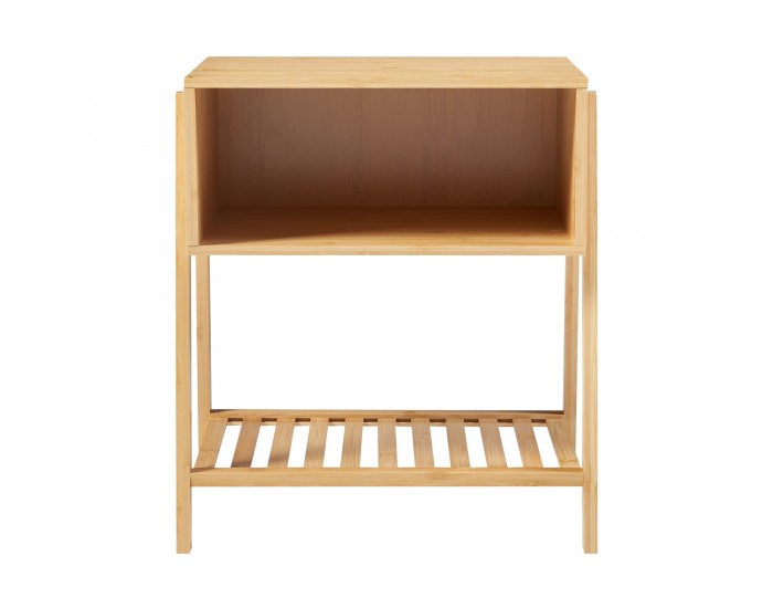 Нощно шкафче Håbo 50x45x36 см бамбук []