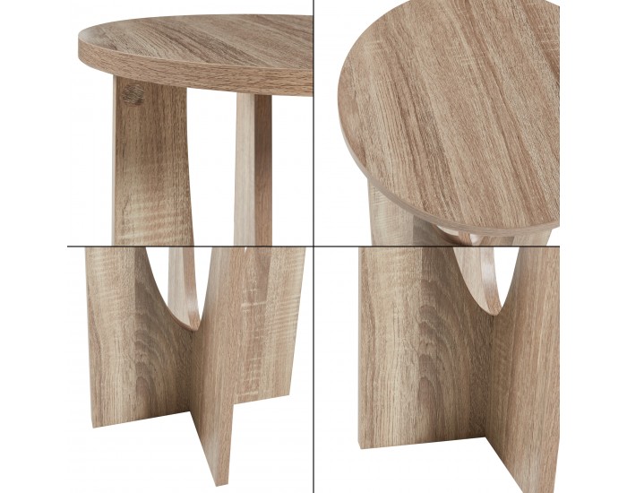 Помощна маса Rindal 38x56,5 см дъб вид []