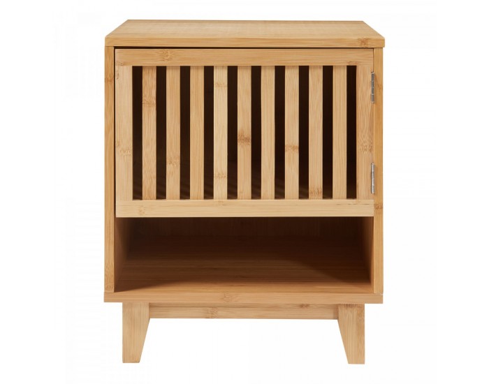 Нощно шкафче Ypäjä 50x42x39см бамбук []