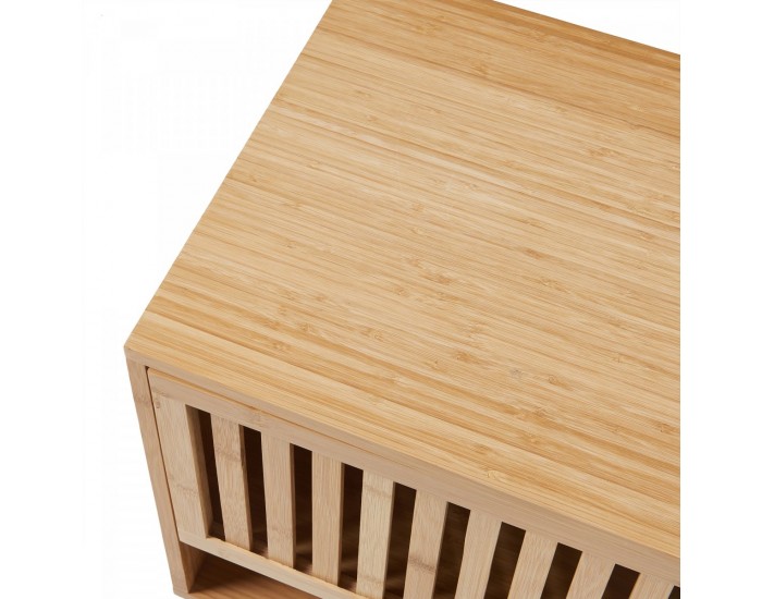 Нощно шкафче Ypäjä 50x42x39см бамбук []