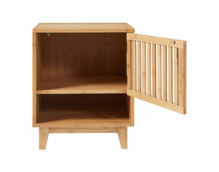 Нощно шкафче Ypäjä 50x42x39см бамбук []