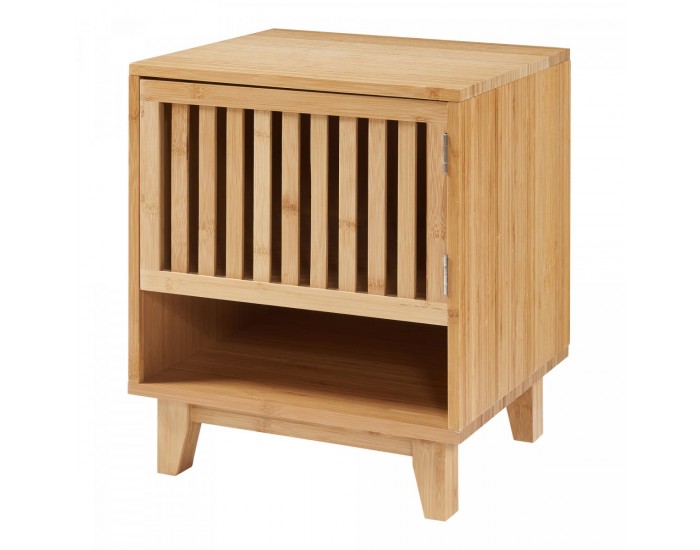 Нощно шкафче Ypäjä 50x42x39см бамбук []