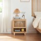 Нощно шкафче Ypäjä 50x42x39см бамбук []