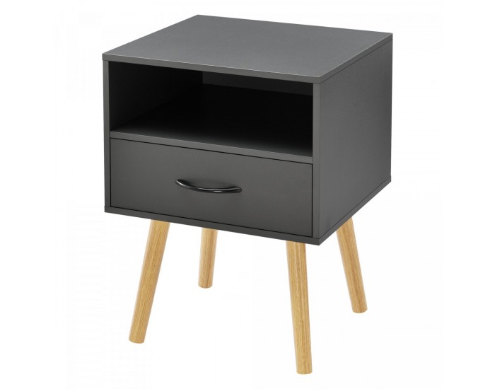 Комплект помощна масичка Gävle от 2 тъмносиви []