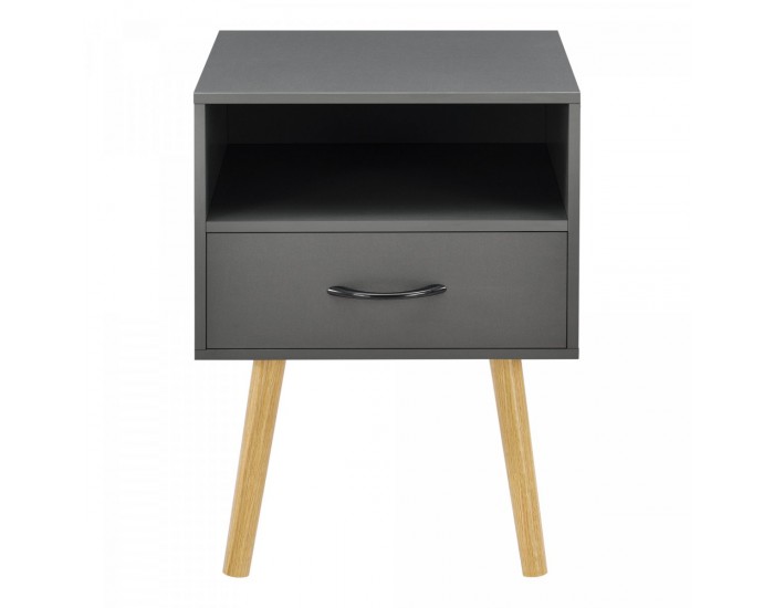 Комплект помощна масичка Gävle от 2 тъмносиви []