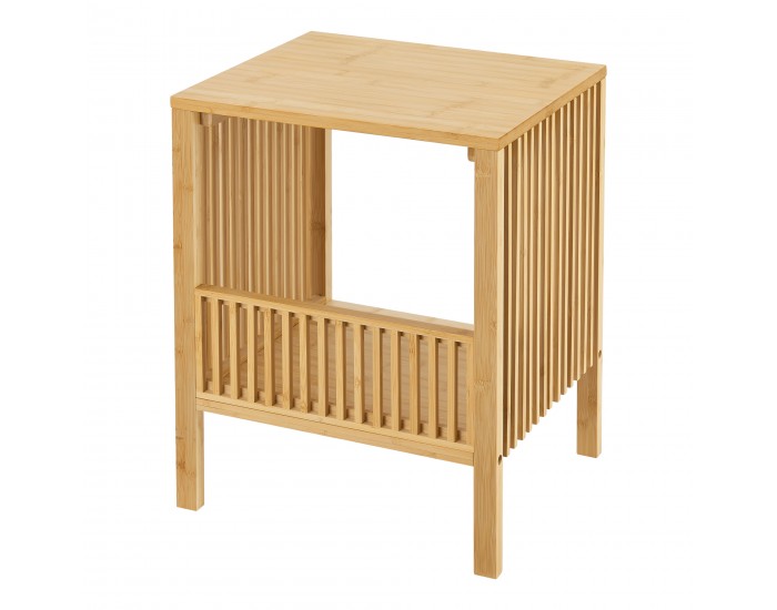 Помощна маса Varde 50x39x33 см комплект от 2 естествени бамбукови []