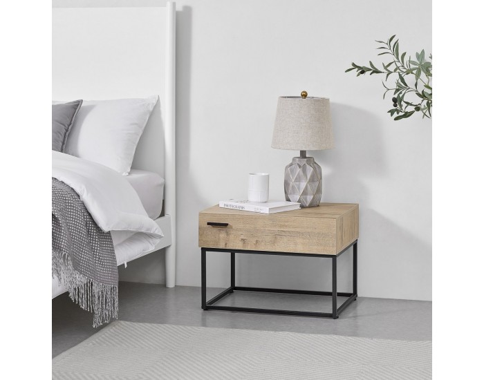 Комплект помощна масичка Hylte от 2 бр. дъб []