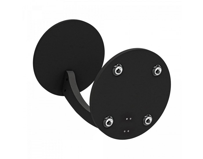 Помощна маса Holeby 56 x Ø 38 см Черен, мат []