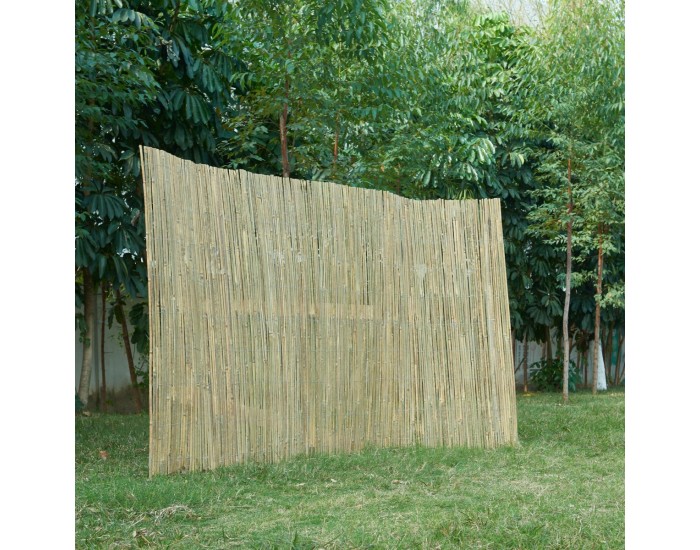 Бамбукова ограда Baarle 200x300см естествен []
