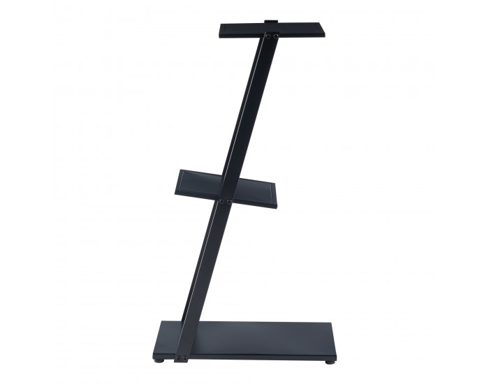 Стоящ рафт роллаг 72х40х25см от черен метал []