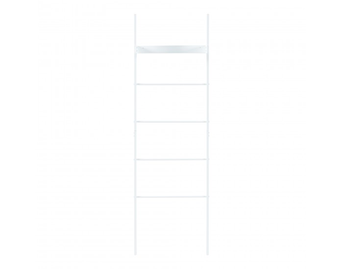 Рафт за стълба Øksnes 160x50x27,5 см бял []