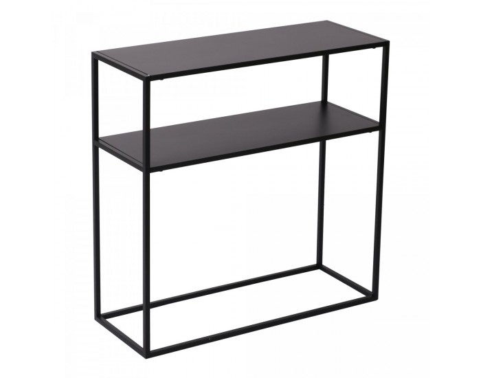 Конзолна маса Kuhmo черен метален плот []