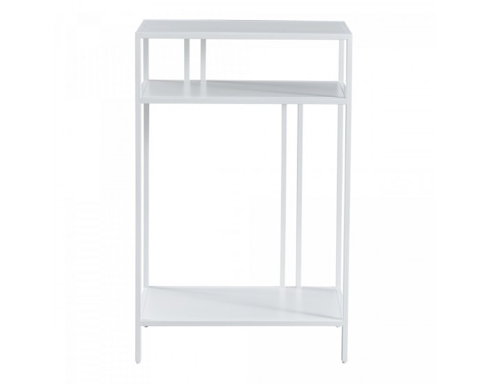 Конзолна маса Kumlinge 55x30x85 см бяла []