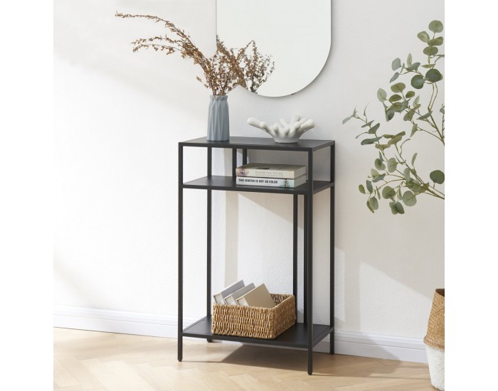 Конзолна маса Kumlinge 55x30x85 см черна []