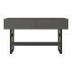 Конзолна маса Lappeenranta 139x43x76cm антрацит/черен []